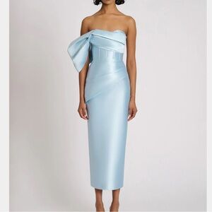 Eliya The Label – Baby Blue Maisie Mid Length Dress